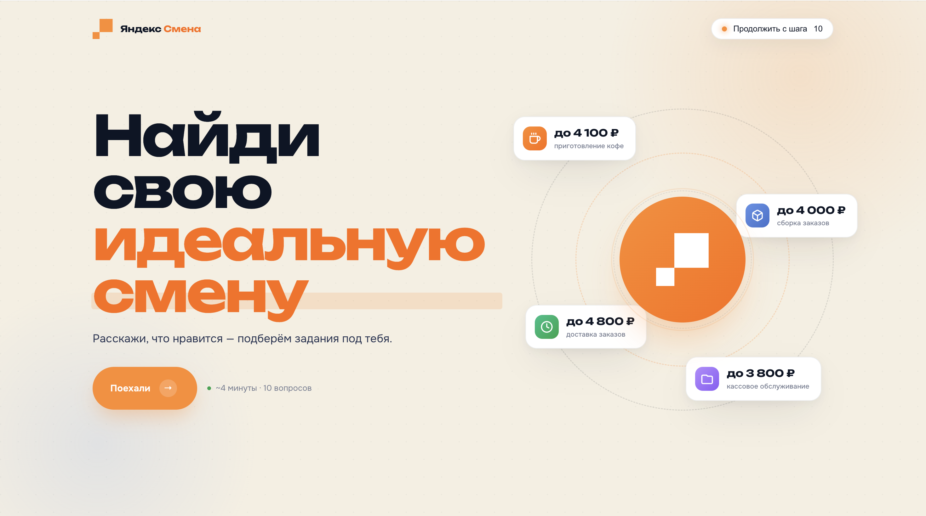 Профилирование — лендинг
